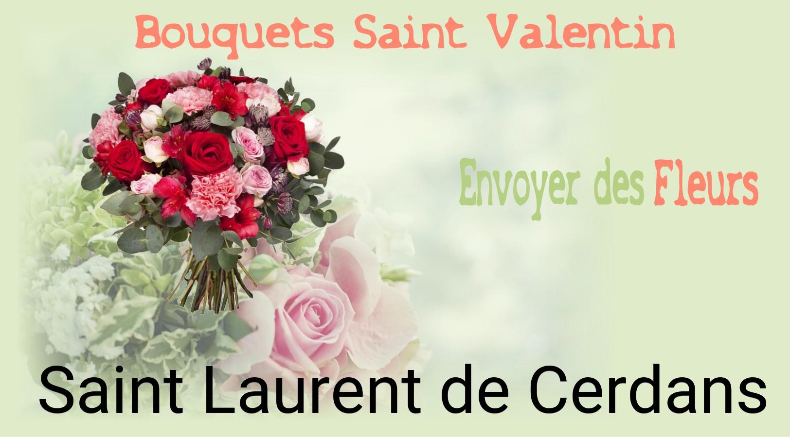 Roses de Saint-Valentin livrées à Saint-Laurent-de-Cerdans
